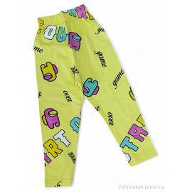 Фотография Капри детские Лето 1006 жовтий (5 шт. р.сетка 4-8) "Kids-modnik" недорого оптом от прямого поставщика