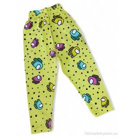 Фотография Капри детские Лето 1006 жовтий міньйони (5 шт. р.сетка 4-8) "Kids-modnik" недорого оптом от прямого поставщика