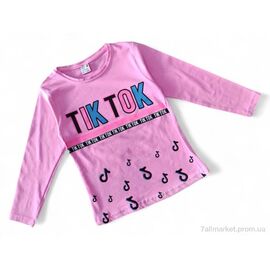 Батник дитячий Весна/осінь 4104 рожевий (2 шт. р.сітка5-7) "Kids-modnik" недорого оптом від прямого постачальника