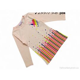 Батник дитячий Весна/осінь 2357 персиковий (4 шт. р.сітка5-8) "Kids-modnik" недорого оптом від прямого постачальника