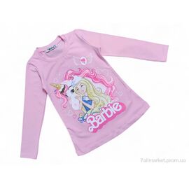Батник дитячий Весна/осінь 7400 св.рожевий Barbie (4 шт. р.сітка5-8) "Kids-modnik" недорого оптом від прямого постачальника
