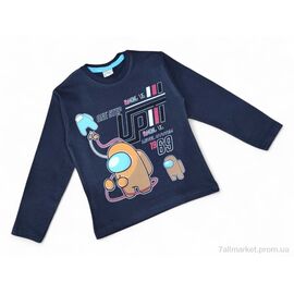 Фотография Батник детский Весна/осень 4389 т.синій (4 шт. р.сетка 3-6) "Kids-modnik" недорого оптом от прямого поставщика