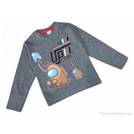 Фотография Батник детский Весна/осень 4389 сірий (4 шт. р.сетка 3-6) "Kids-modnik" недорого оптом от прямого поставщика