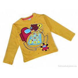 Фотография Батник детский Весна/осень 4389 гірчичний міньйон (4 шт. р.сетка 3-6) "Kids-modnik" недорого оптом от прямого поставщика