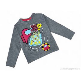 Фотография Батник детский Весна/осень 4389 сірий міньйон (4 шт. р.сетка 3-6) "Kids-modnik" недорого оптом от прямого поставщика