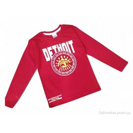 Батник дитячий Весна/осінь 105-1 червоний (5 шт. р.сітка3-7) "Kids-modnik" недорого оптом від прямого постачальника