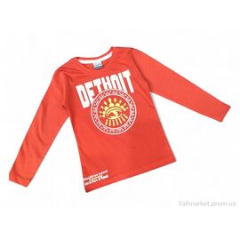 Батник дитячий Весна/осінь 105-1 помаранчевий (5 шт. р.сітка3-7) "Kids-modnik" недорого оптом від прямого постачальника