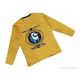 Батник дитячий Весна/осінь 4391 гірчичний міньйон (4 шт. р.сітка11-14) "Kids-modnik" недорого оптом від прямого постачальника