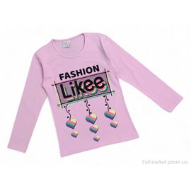 Батник дитячий Весна/осінь 7142 рожевий (4 шт. р.сітка9-12) "Kids-modnik" недорого оптом від прямого постачальника