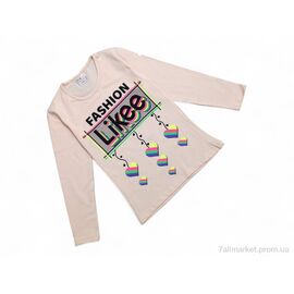 Батник дитячий Весна/осінь 7142 пудровий (4 шт. р.сітка9-12) "Kids-modnik" недорого оптом від прямого постачальника