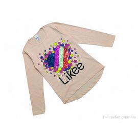 Батник дитячий Весна/осінь 7152 пудра (2 шт. р.сітка9-12) "Kids-modnik" недорого оптом від прямого постачальника