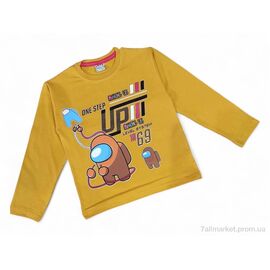 Батник дитячий Весна/осінь 4389 гірчичний (4 шт. р.сітка3-6) "Kids-modnik" недорого оптом від прямого постачальника