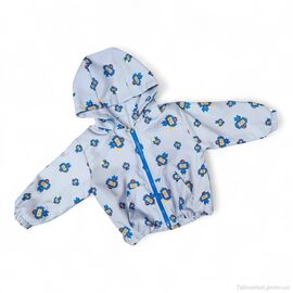 Вітровка дитяча Весна/осінь 17211 сірий (5 шт. р.сітка90-130) "Kids-modnik" недорого оптом від прямого постачальника