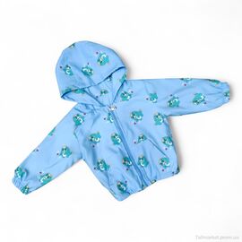 Вітровка дитяча Весна/осінь 17209 блакитний (5 шт. р.сітка90-130) "Kids-modnik" недорого оптом від прямого постачальника