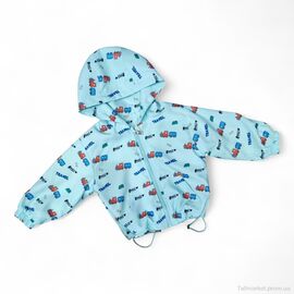 Вітровка дитяча Весна/осінь 17216 м'ятний (5 шт. р.сітка90-130) "Kids-modnik" недорого оптом від прямого постачальника