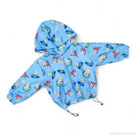 Вітровка дитяча Весна/осінь 17218 блакитний (5 шт. р.сітка90-130) "Kids-modnik" недорого оптом від прямого постачальника