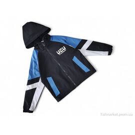 Вітровка дитяча Весна/осінь 2128 електрик (4 шт. р.сітка150-180) "Kids-modnik" недорого оптом від прямого постачальника