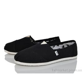 Фотография Эспадрильи мужские Лето Томс чорний (8 пар р.36-40) "Selena" недорого оптом от прямого поставщика
