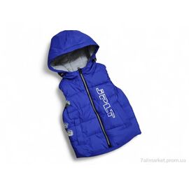 Жилетка дитяча Весна/осінь MJ216 електрик (5 шт. р.сітка92-116) "Kids-modnik" недорого оптом від прямого постачальника