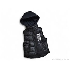 Жилетка дитяча Весна/осінь 2271 чорний (5 шт. р.сітка86-110) "Kids-modnik" недорого оптом від прямого постачальника