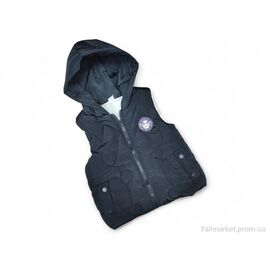 Жилетка дитяча Весна/осінь G8 чорний (3 шт. р.сіткаL-2XL) "Kids-modnik" недорого оптом від прямого постачальника