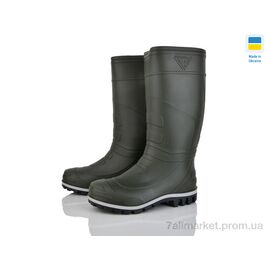 Чоботи гумові чоловічі Весна/осінь RB101-40 зелений (4 пар р.One size) "Golden Lion" недорого оптом від прямого постачальника