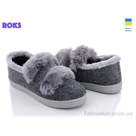 Фотография Бурки женские зима YB22 серый (6 пар р.37-41) "Roks" недорого оптом от прямого поставщика