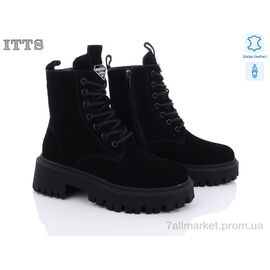 Фотография Ботинки женские стильные зима DW1014-1 (6 пар р.36-41) "ITTS" недорого оптом от прямого поставщика