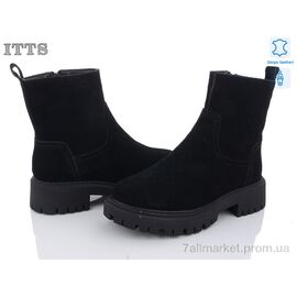 Черевики жіночі стильні Зима AK88-1 (6 пар р.36-41) "ITTS" недорого оптом від прямого постачальника