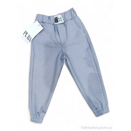 Штани дитячі спортивні Весна/осінь 1428 сірий (3-7) (5 шт. р.сітка3-7) "Kids-modnik" недорого оптом від прямого постачальника