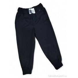 Фотография Брюки детские спортивные Весна/осень 1428 чорний (8-12) (5 шт. р.сетка 8-12) "Kids-modnik" недорого оптом от прямого поставщика