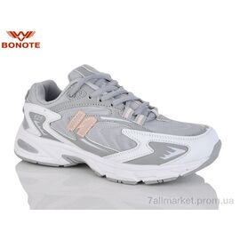 Фотография Кроссовки женские модные Весна/осень B9136-7 (8 пар р.36-41) "Bonote" недорого оптом от прямого поставщика