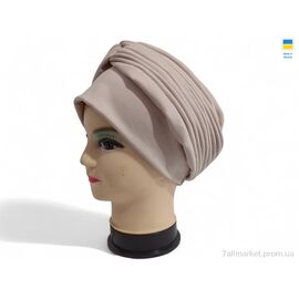 Чалма жіноча Весна/осінь 0319 бежевий (2 шт. р.сітка56-62) "Mabi" недорого оптом від прямого постачальника