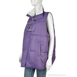 Жилетка жіноча Весна/осінь M618 (11962) violet (4 шт. р.сіткаM-2XL) "Obuvok" недорого оптом від прямого постачальника
