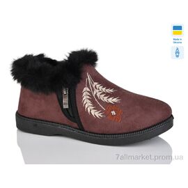 Фотография Бурки женские зима PT13 коричневий (6 пар р.36-41) "Крок" недорого оптом от прямого поставщика