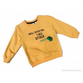 Батник дитячий Весна/осінь 17159 гірчичний (4 шт. р.сітка1-3) "Kids-modnik" недорого оптом від прямого постачальника