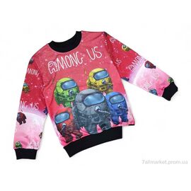 Батник дитячий Весна/осінь 1007 червоний (5 шт. р.сітка8-16) "Kids-modnik" недорого оптом від прямого постачальника