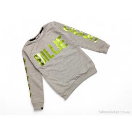 Батник дитячий Весна/осінь 6196 сірий (4 шт. р.сітка8-14) "Kids-modnik" недорого оптом від прямого постачальника