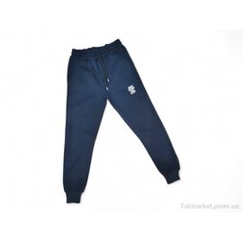 Фотография Брюки детские спортивные Зима 2001 т.синій (4 шт. р.сетка 9-12) "Kids-modnik" недорого оптом от прямого поставщика