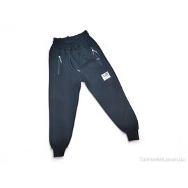 Фотография Брюки детские спортивные Зима 2005 чорний (13-16) (4 шт. р.сетка 13-16) "Kids-modnik" недорого оптом от прямого поставщика