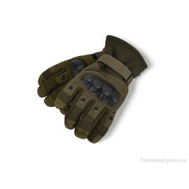 Тактичні рукавички Зима 501 хутро khaki (10 шт. р.сіткаL-2XL) "PAIDI" недорого оптом від прямого постачальника