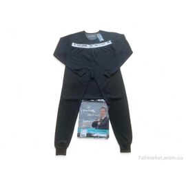 Жіноча тема білизна Зима Чоловіча термобілизна чорний (4 шт. р.сітка48-56) "Алия" недорого оптом від прямого постачальника