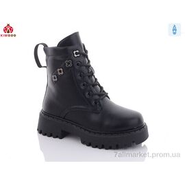 Фотография Ботинки детские удобные зима A2319-3A (8 пар р.32-37) "KIMBOO" недорого оптом от прямого поставщика