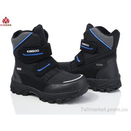 Дутики дитячі утеплені Зима FG2398-3B (8 пар р.33-38) "KIMBOO" недорого оптом від прямого постачальника