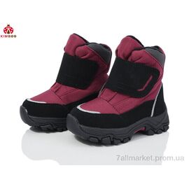 Дутики дитячі утеплені Зима FG2377-1J (8 пар р.23-28) "KIMBOO" недорого оптом від прямого постачальника