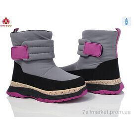 Фотография Дутики детские утепленные зима FG24111-2P (8 пар р.27-32) "KIMBOO" недорого оптом от прямого поставщика