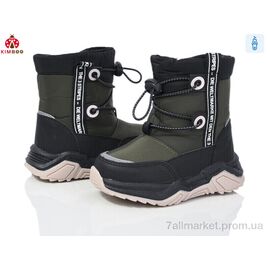Дутики дитячі утеплені Зима FG24112-1L (8 пар р.23-28) "KIMBOO" недорого оптом від прямого постачальника
