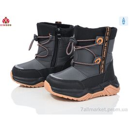 Дутики дитячі утеплені Зима FG24112-1D (8 пар р.23-28) "KIMBOO" недорого оптом від прямого постачальника
