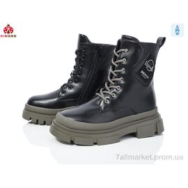 Фотография Ботинки детские удобные зима FG24132-3L (8 пар р.33-38) "KIMBOO" недорого оптом от прямого поставщика