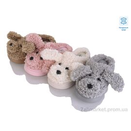 Фотография Тапки женские для дома зима MD10241 mix (24 пар р.36-41) "YZY" недорого оптом от прямого поставщика